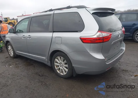 2017 Toyota Sienna Xle Premium 7 Passenger from USA, damaged, VIN 5TDDZ3DC3HS162453